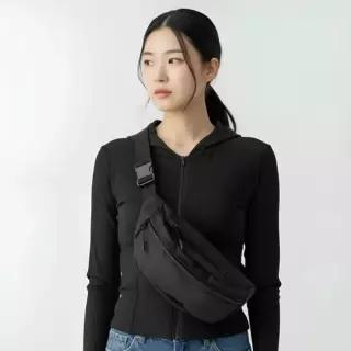 GOOSPERY 미니 크로스 웨이스트백 [블랙]