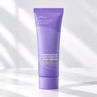 [NEW/3색톤업] 이즈앤트리 어니언 뉴페어 퍼플 톤업 선크림 50ml