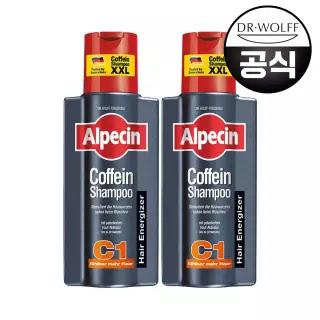 카페인 샴푸 C1 (모발 강화) 375ml X 2