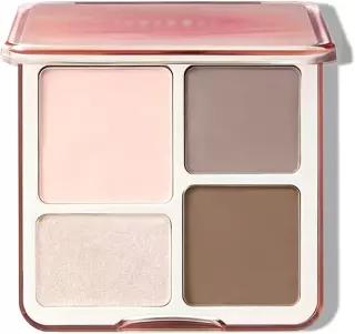 Merihari Master Palette 4Color AllinOne Highlighting Shading Matte Concealer Contouring Natural 3D