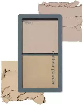 ETUDE [공식] 컨투어 파우더 일루미네이터/쉐이딩/코 쉐이드/페이스 쉐이드/내추럴 피니시 1개 (x 1)