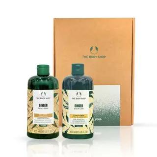 더바디샵 진저 스캘프 케어 대용량 400ML선물 세트 샴푸+컨디셔너 ( 선물포장세트)