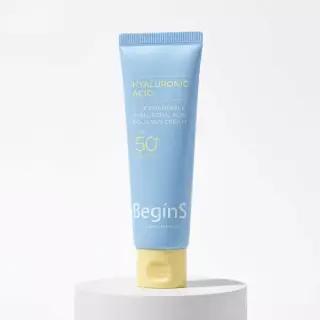 [수분광선크림] 비긴스 바이 정샘물 블루 캐모마일 히알루론산 수분 선 크림 50ml