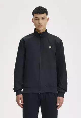 Fred Perry 프레드 페리 더 브렌섬 - 가벼운 재킷 검정색 7847281