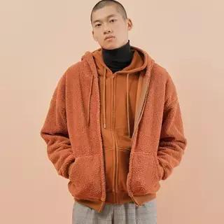 츄바스코 테디 플리스 집업 TF202 BROWN - 멀티 TF202-멀티