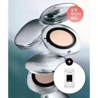 EITHERAND 새틴 픽셀 메쉬 쿠션 15g + 화잘먹 패드 일본 한정 메이크 레디 스킨팩 70매 4205774