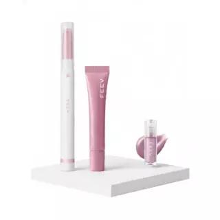 FEEV [SET/미니글로스증정] 버블 글로스 + 바운시 립 라이너
