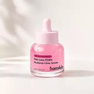 [미나미제나PICK][탱글광] 한스킨 아라연꽃 핑크볼 PDRN 히알루론 광채세럼 30ml