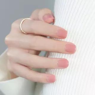 [단3일][1천원적립]데싱디바 매직프레스 베어 핑크 (숏 스퀘어) 네일팁