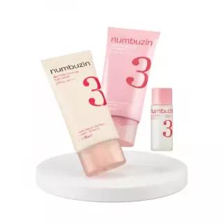 [파데프리] 넘버즈인 3번 도자기결 톤업베이지 선크림 증정 기획 (+클렌징오일 20ml)