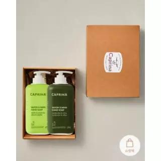 매장정품 CAPRINA [선물세트] 프레쉬 산양밀크 리퀴드 핸드솝 1000ml
