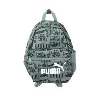 푸마 PUMA 페이즈 스몰 AOP 13L 백팩 스포츠 학교 학생 출근 여행 가방 그린 091324-01