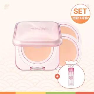 SET 킬커버 메쉬 글로우 에센셜 쿠션 기획+리필 (본품+리필 2개) 증정 글램틴트 미니 1027329