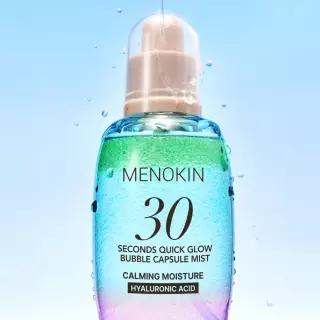 메노킨 30초 퀵 글로우 버블 캡슐 미스트 카밍 모이스처 98ml 기획 (+30ml)
