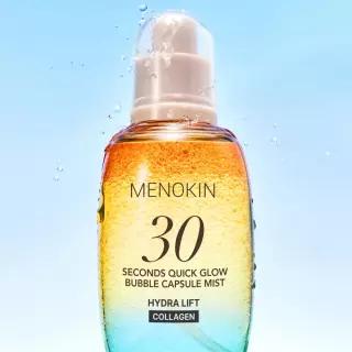 메노킨 30초 퀵 글로우 버블 캡슐 미스트 하이드라 리프트 98ml 기획 (+30ml)