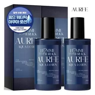 1+ 1 아우페 옴므 아쿠아 로션 에멀젼 200ml 남성 남자 대용량 수분 진정 보습 올인원 453235