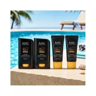 셀러허브_뷰티 AHC 선스틱 22g 2개 선크림 10ml 마스터즈 에어리치 코스트코 노세범 썬스틱