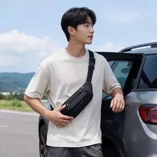 웨이스트백 슬림 멀티포켓 힙색 러닝 조깅 여행 등산 산책-WFREBQQ