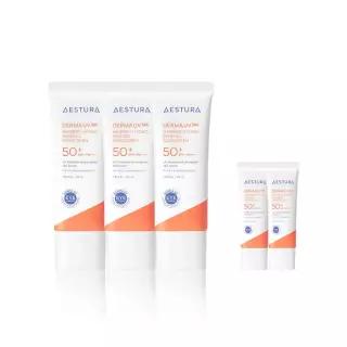 [본사직영]에스트라 더마UV365 장벽수분 무기자차 선크림 40ml 3개 + 선크림20ml 2개