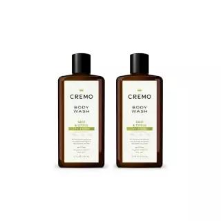 남성용 Cremo 바디 워시, 세이지 및 시트러스, 16 fl oz(2팩) 446775