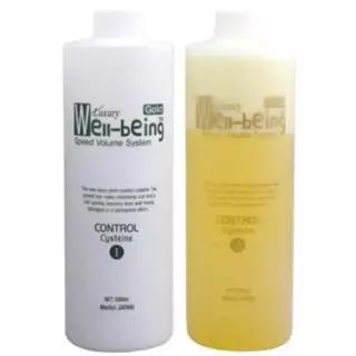 [메디쉬제팬] 럭셔리 웰빙 스피드 골드 볼륨 펌 1제1000ml+2제1000ml