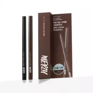 [더블기획/단품] 머지 더 퍼스트 슬림 젤 아이라이너 7 colors