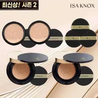 이자녹스 NEW 듀얼기미 커버쿠션 4개 용량+퍼프 3매 더