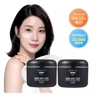 1+ 1 맥퀸뉴욕 다크스팟제로 기미크림 대용량 100g 트라넥삼산 PDRN 미백 잡티 기미 색소침착 114.53% 개선