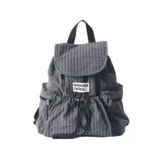 마스마룰즈 MASMARULEZ mini ver. Flap backpack_Check Dark gray5015530572 124039