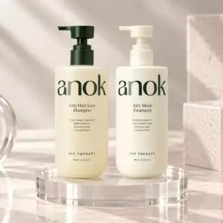 ANOK [단백질흡착/두피케어] 비건 단백질 딥스케일링 스트레스 퍼퓸 샴푸트리트먼트 400ml