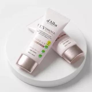 [용량UP/총130ml] 달바 핑크 톤업 선크림 65ml + 65ml 대용량 기획세트