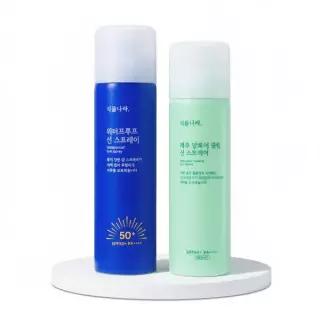 [산리오 에디션/한교동]식물나라 워터프루프/알로에쿨링 선 스프레이 100ml (단품/1+1/트리플)