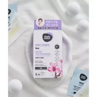 BODY NATUR 왁스스트립 페이스 스위트 아몬드 오일 8414719407043