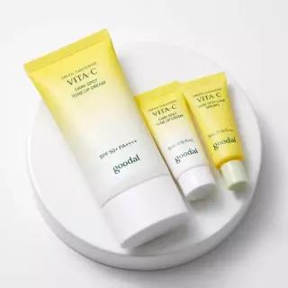 [리뉴얼] 구달 청귤 비타C 잡티케어 톤업 크림 50ml 기획 (+5ml + 세럼 5ml)