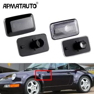 포르쉐 911 964 993 1988-1997 용 2Pcs VW 골프 Mk1MK2 캐디 1986-1992 사이드 마커 라이트 징 커버 전구 O
