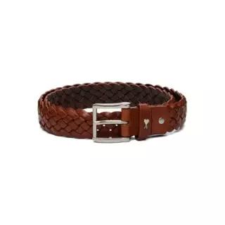 [아미]Brown Braided Paris Paris Belt 262482F001000