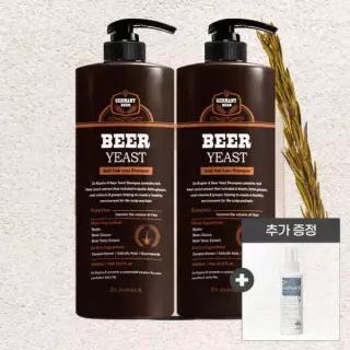 (MD추천) 닥터라파알 맥주효모샴푸 대용량 1000ml 2개 +두피토닉 / 탈모집중 세트 2150ml 599650