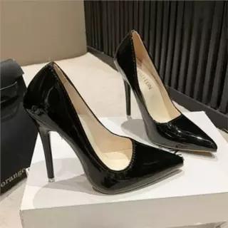 [라일리] Rly 하이힐 구두 스틸레토 슈즈 페이턴트 펌프스