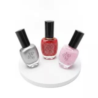 TIPTOE 시럽 글리터 네일 폴리쉬 (9 Colors)