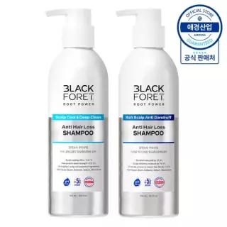 [애경]블랙포레 루트파워 탈모 샴푸 500ml x2개