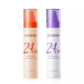 [24H 완벽고정] 코스노리 24온 메이크업 픽서 120ml (파워스테이/글로우레이어)