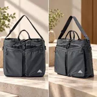 FOUNDPOCKET 포커스 토트 백 그레이