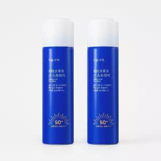 식물나라 워터프루프알로에쿨링 선 스프레이 100ml (단품1+1트리플)