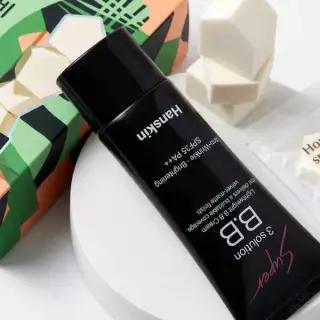 [산뜻뽀송/매끈] 한스킨 수퍼 쓰리 솔루션 비비 크림 30g 기획 (+쫀쫀스펀지 6P)