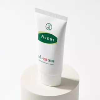 [보송/톤업] 아크네스 3초 진정 선크림 50ml 1+1 기획