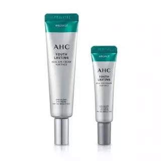 AHC 유스래스팅 리얼 아이크림 포 페이스 스페셜 링클케어 세트 (35ml+7ml)
