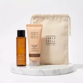 [단독기획]커리쉴 실키 오일 세럼 70ml 기획(+샴푸 50ml+마스크 30ml+파우치)