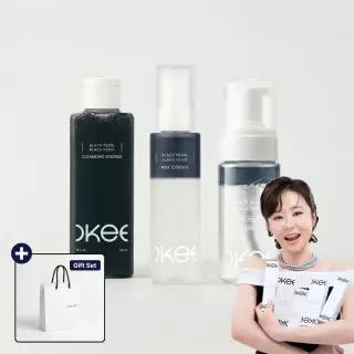 최강희 흑진주 흑효모 미스트 1개 + 클렌징 세안제 클렌징팩 1개 + 흑진주 흑