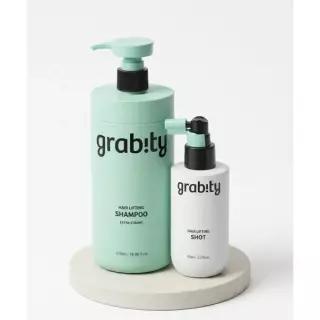 그래비티 헤어 샴푸 엑스트라 스트롱 475ml + 헤어 샷 150ml 세트