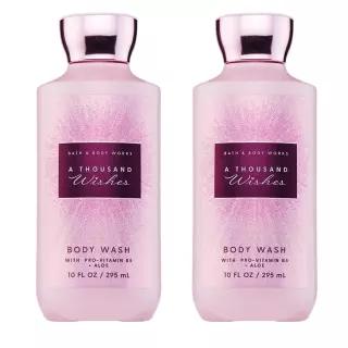 Bath  Body Works A Thousand Wishes 바디 워시, 295.7ml(10온스), 2팩 452318